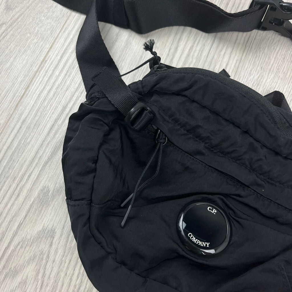 CP Company Zip Chrome Bag - Black