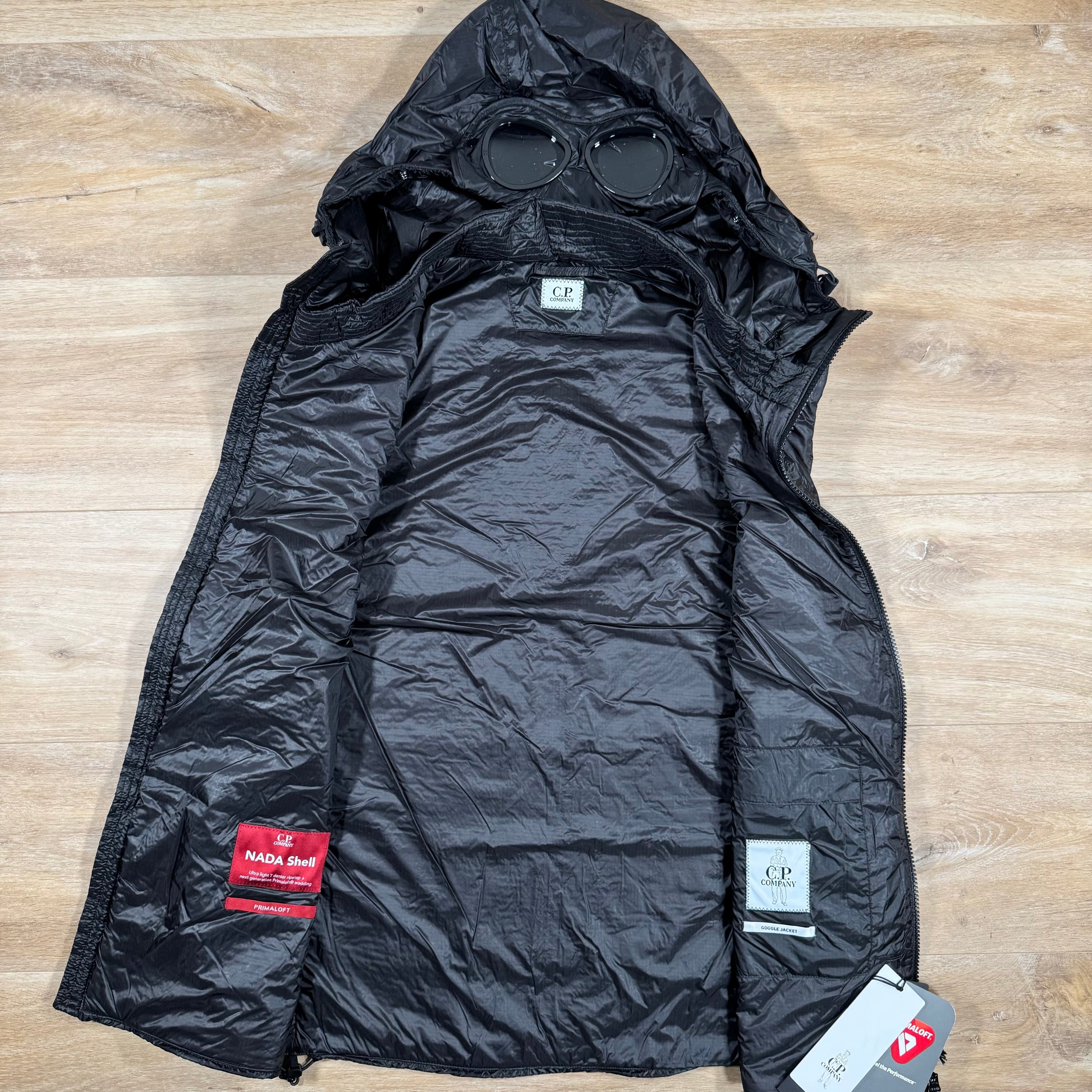 CP Company Nada Shell Goggle Vest in Black