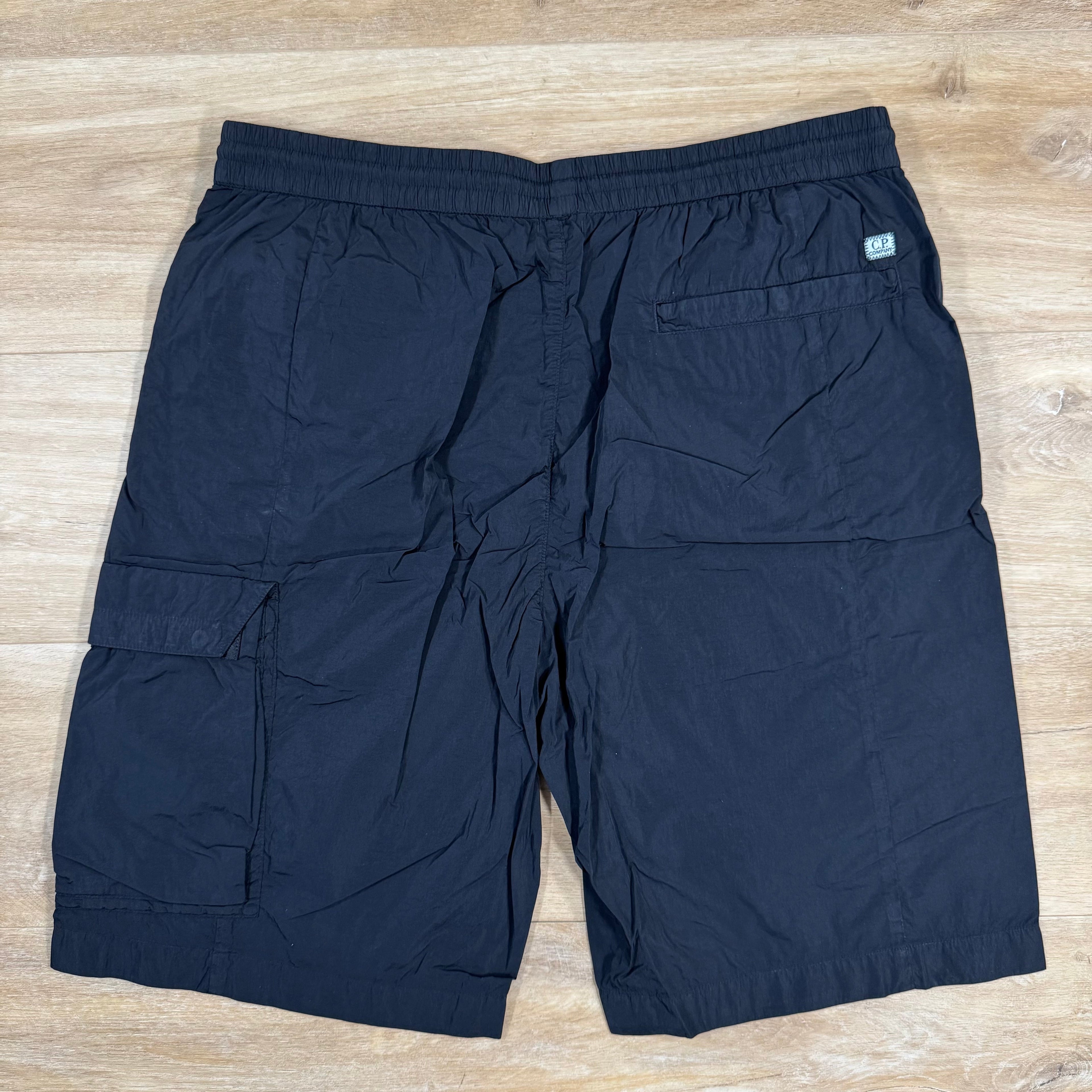 CP Company Chrome-R Cargo Shorts in Navy