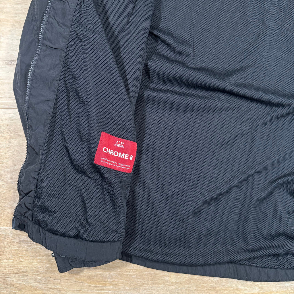 CP Company Chrome-R Lens Overshirt in Black