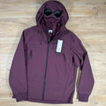 CP Company Shell-R Goggle Jacket in Potent Purple