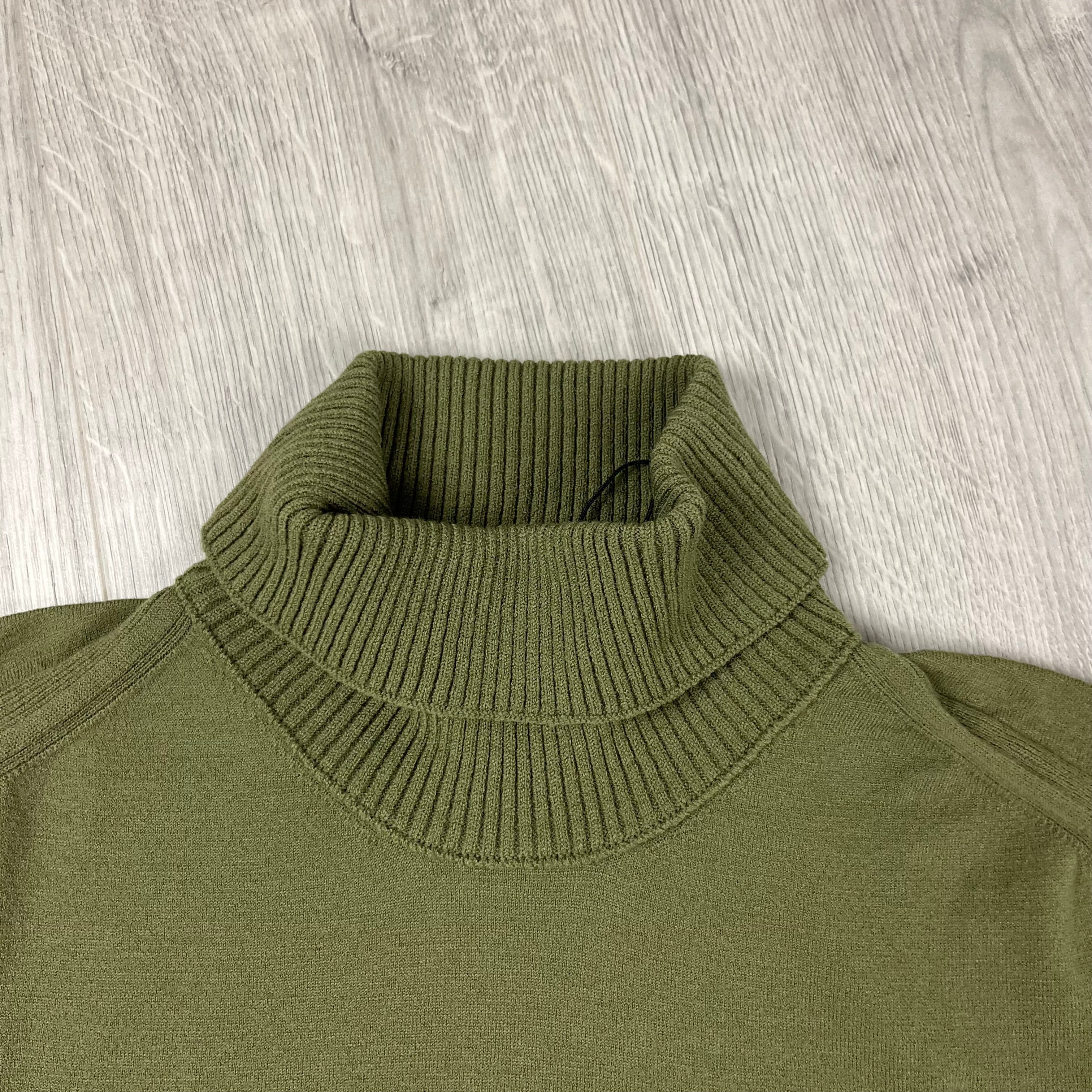 CP Company Knit Turtle Neck - Capers