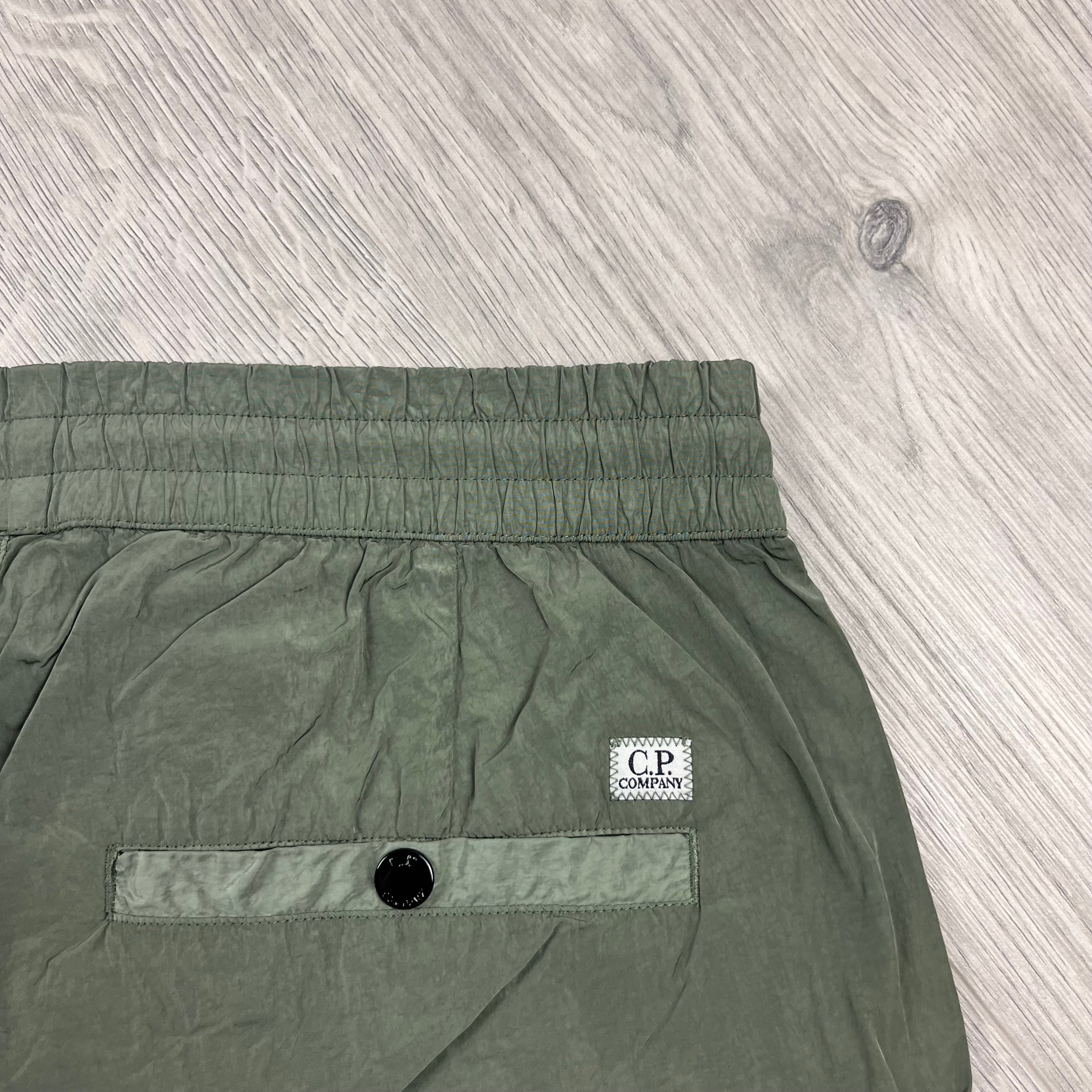 CP Company Chrome Cargo Trousers - Agave Green