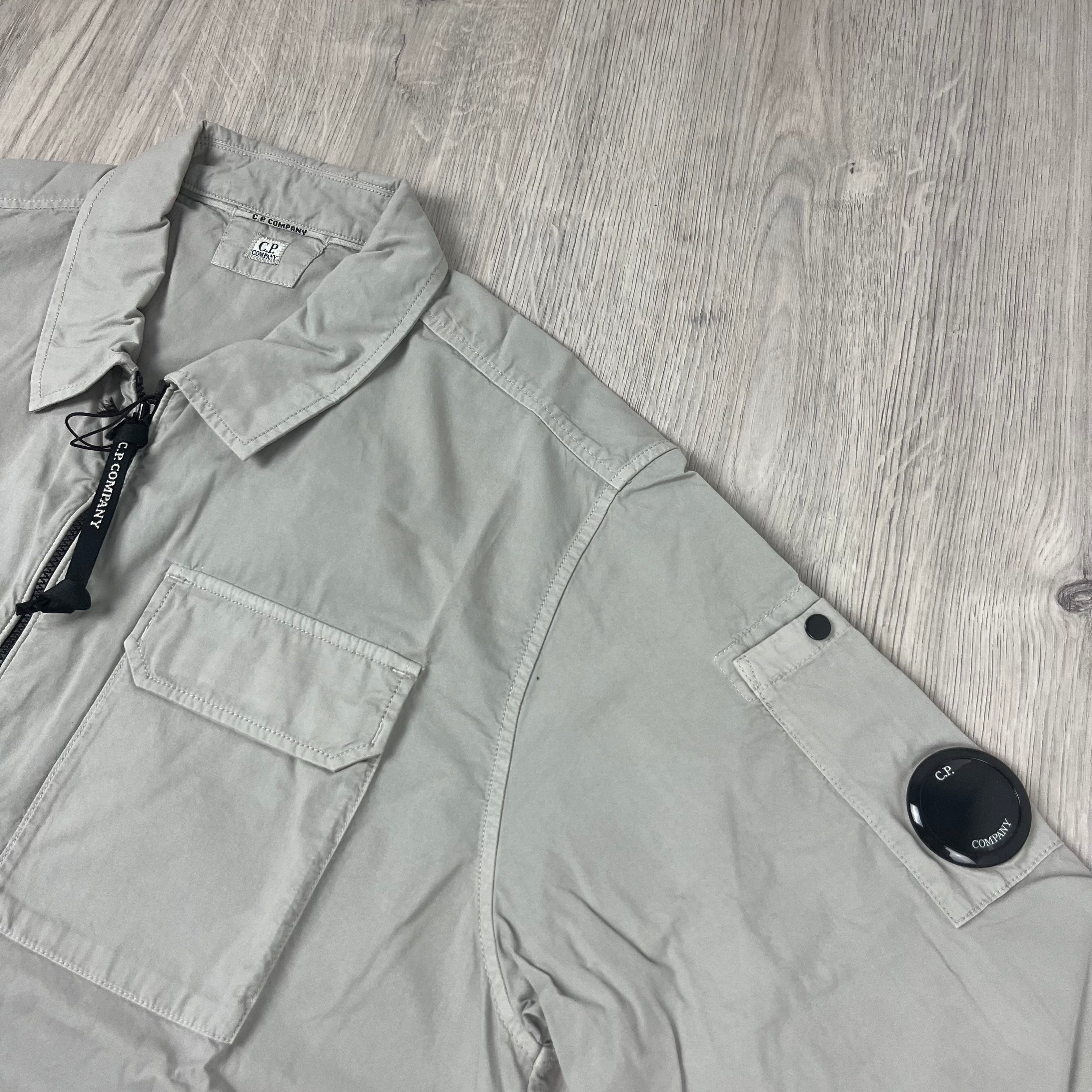 CP Company Zip Overshirt - London Fog