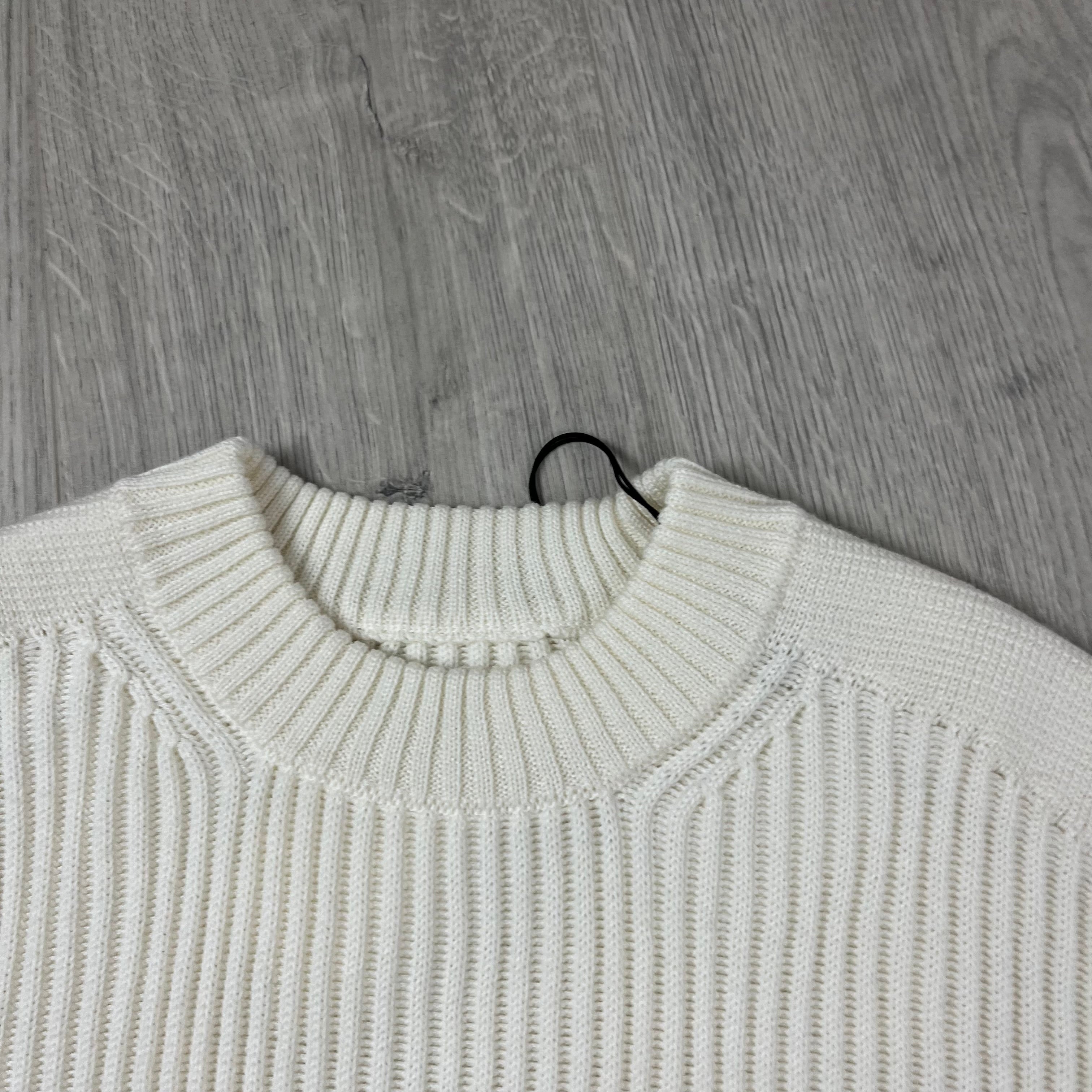 CP Company Knit Sweatshirt - White