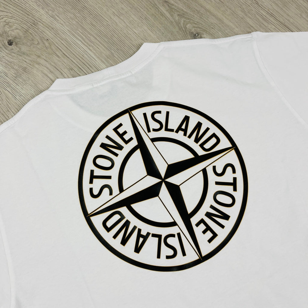 Stone Island Printed T-Shirt - White