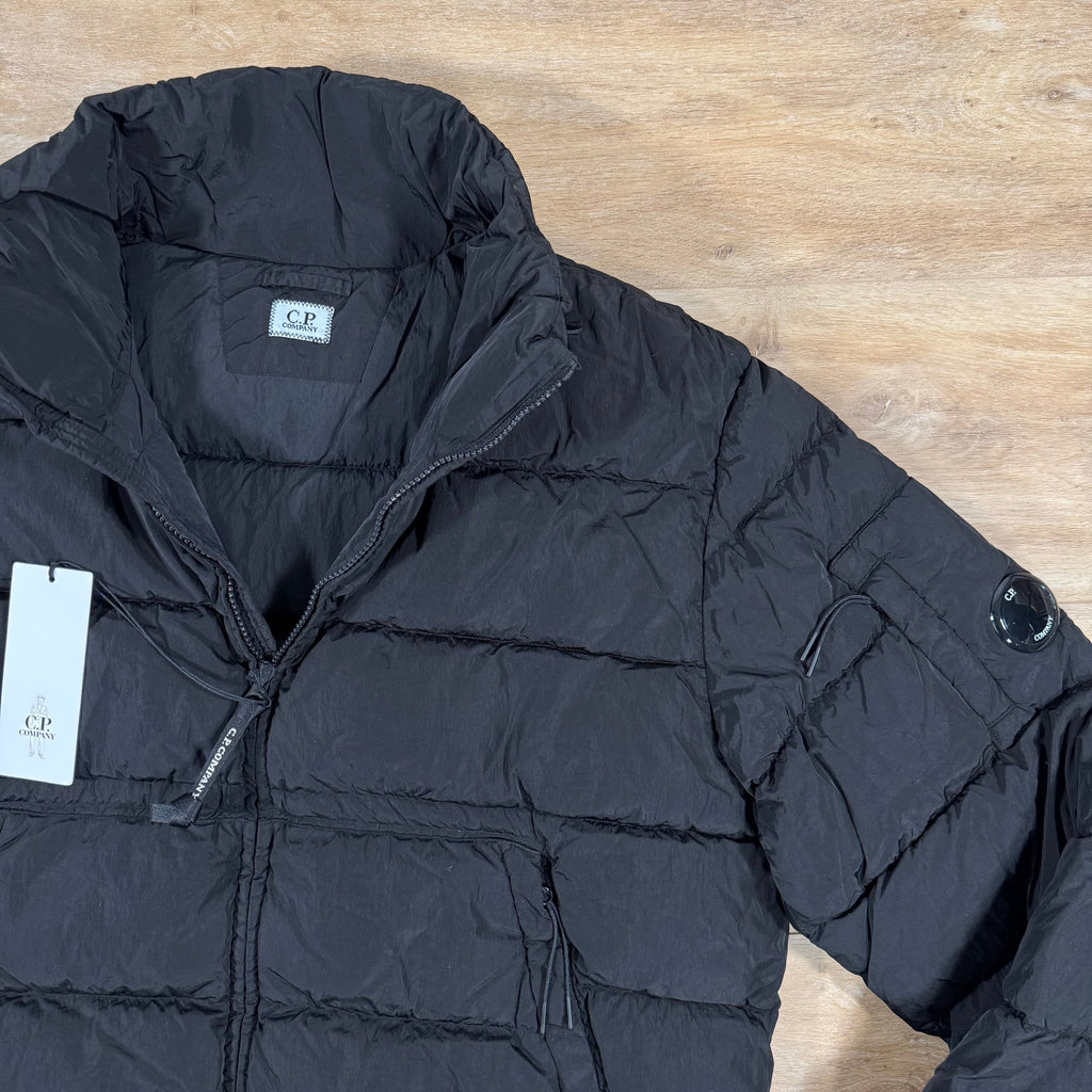 CP Company Chrome-R Down Lens Jacket in Black
