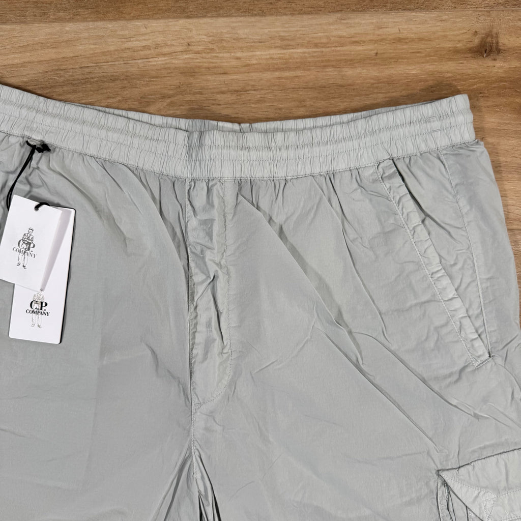 CP Company Chrome-R Cargo Shorts in Blue Fox - Grey
