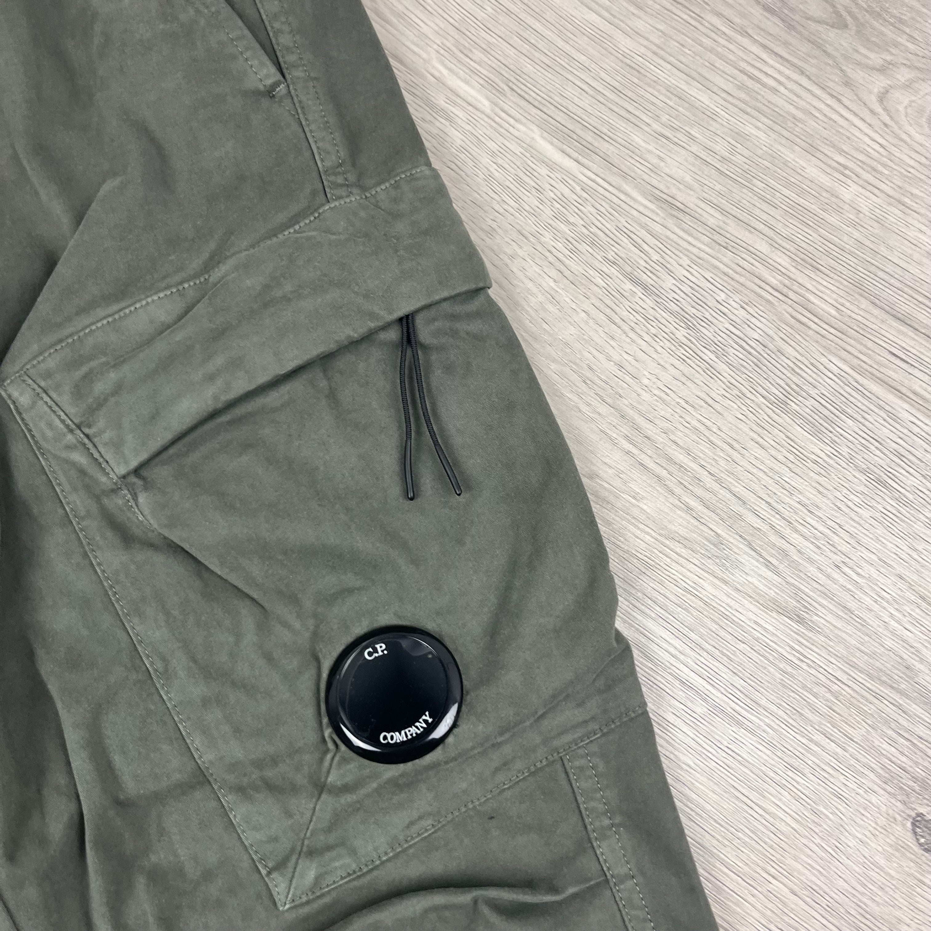 CP Company Cargo Trousers - Grape Leaf