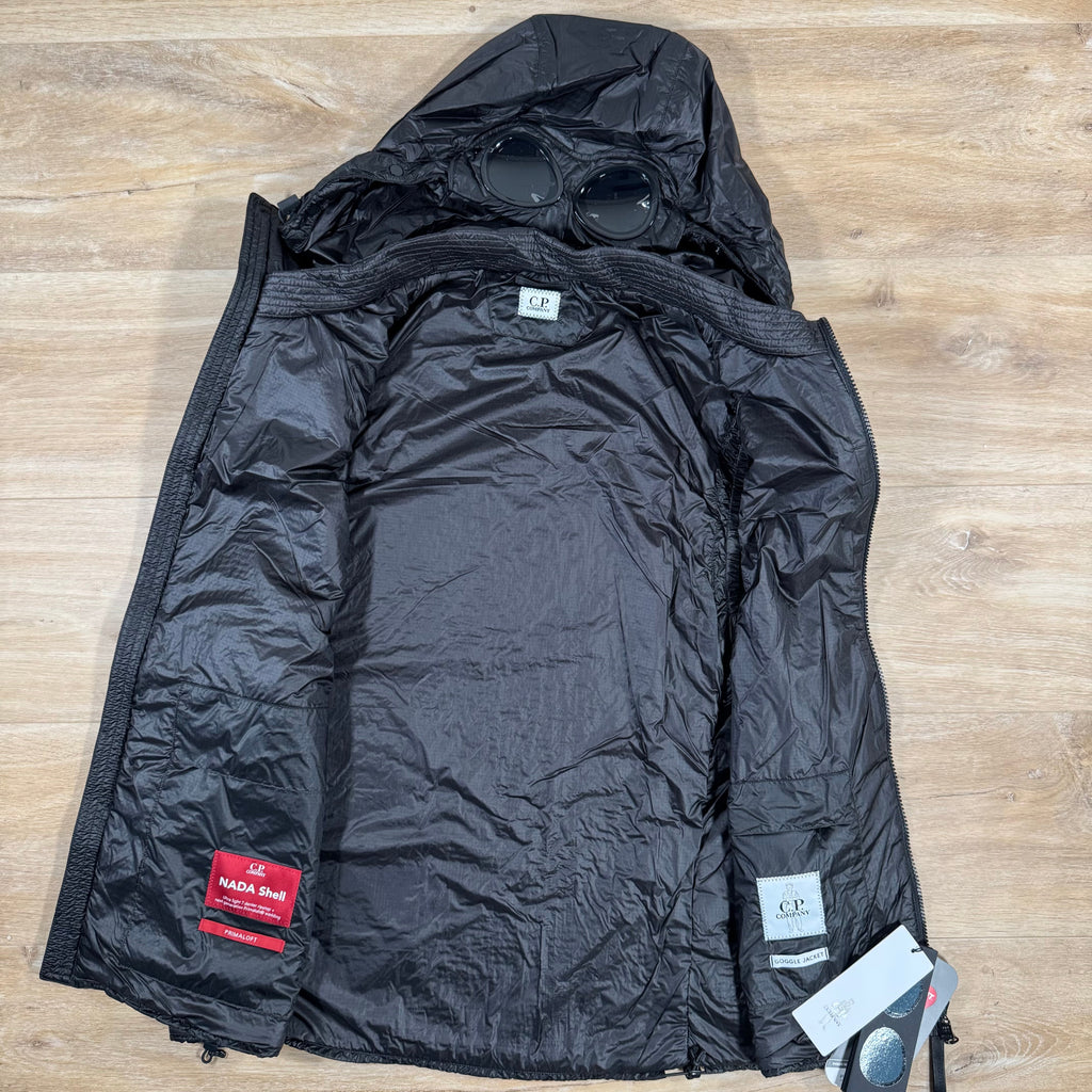 CP Company Nada Shell Primaloft Goggle Vest in Black