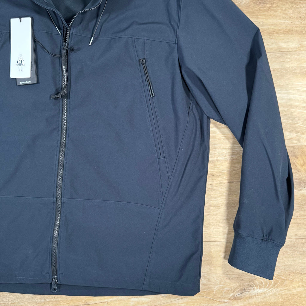 CP Company Shell-R Goggle Jacket in Navy
