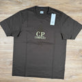 CP Company 30/2 Mercerized Jersey Twisted British Sailor T-Shirt in Ivy Green