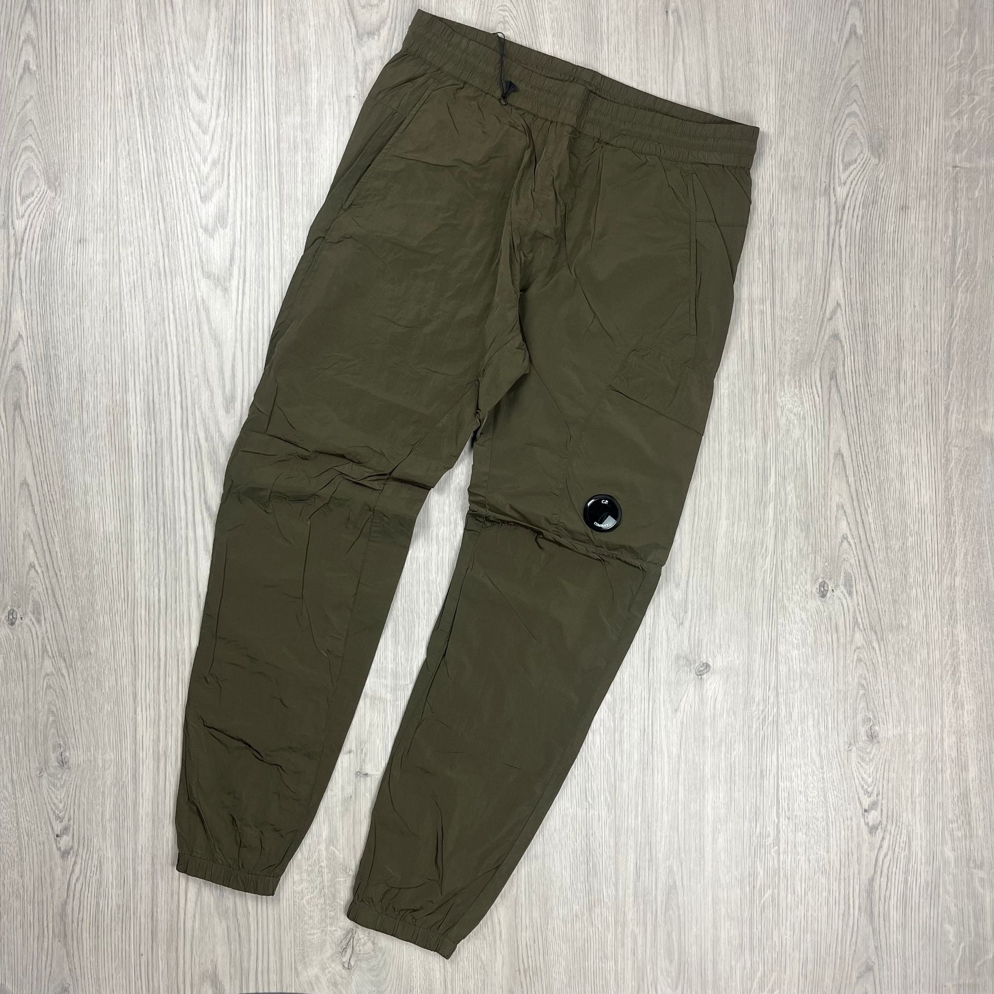 CP Company Chrome Cargo Trousers - Ivy Green