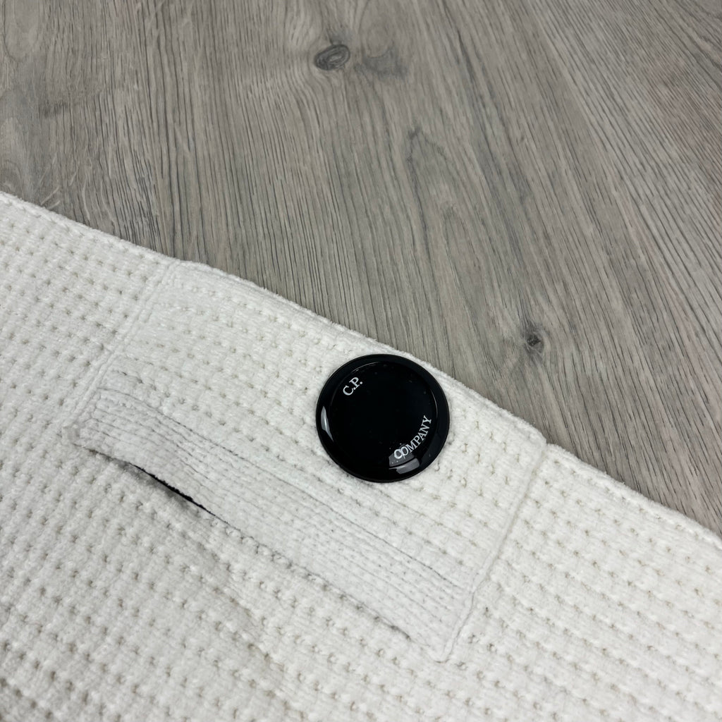 CP Company Chenille Sweatshirt - White