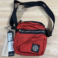 Stone Island Coated Nylon Metal Body Bag in Scarlet