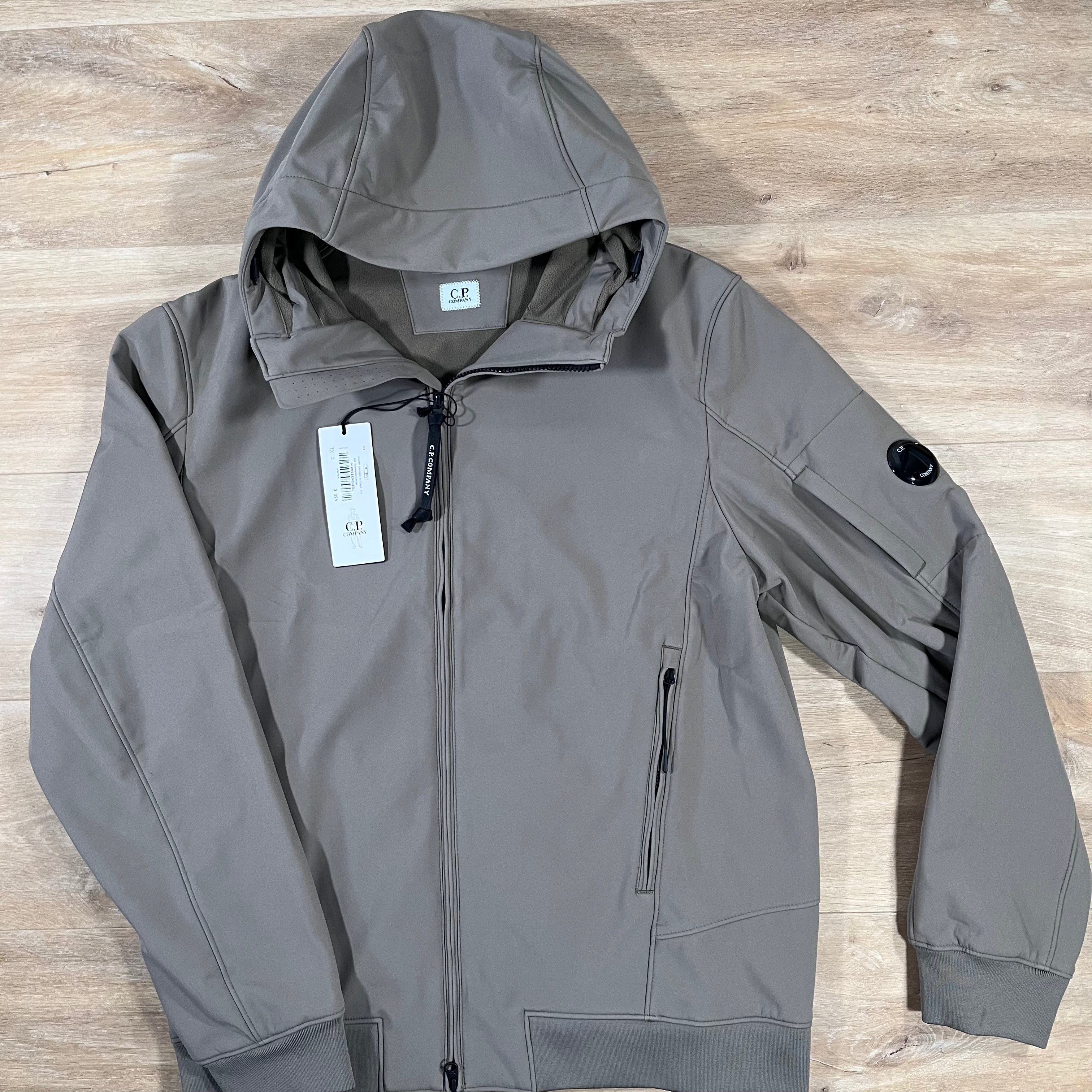 CP Company Shell-R Lens Jacket in Walnut