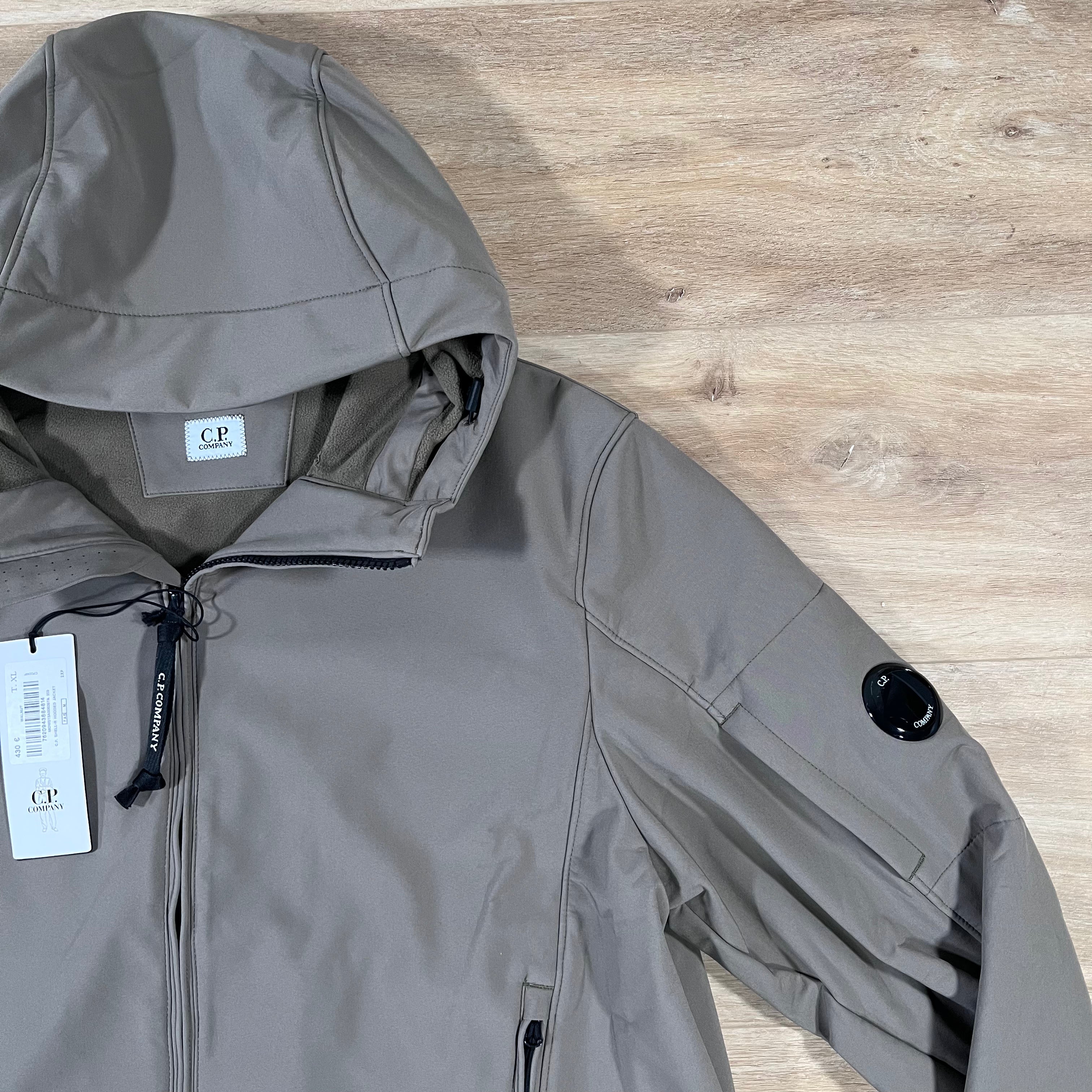 CP Company Shell-R Lens Jacket in Walnut