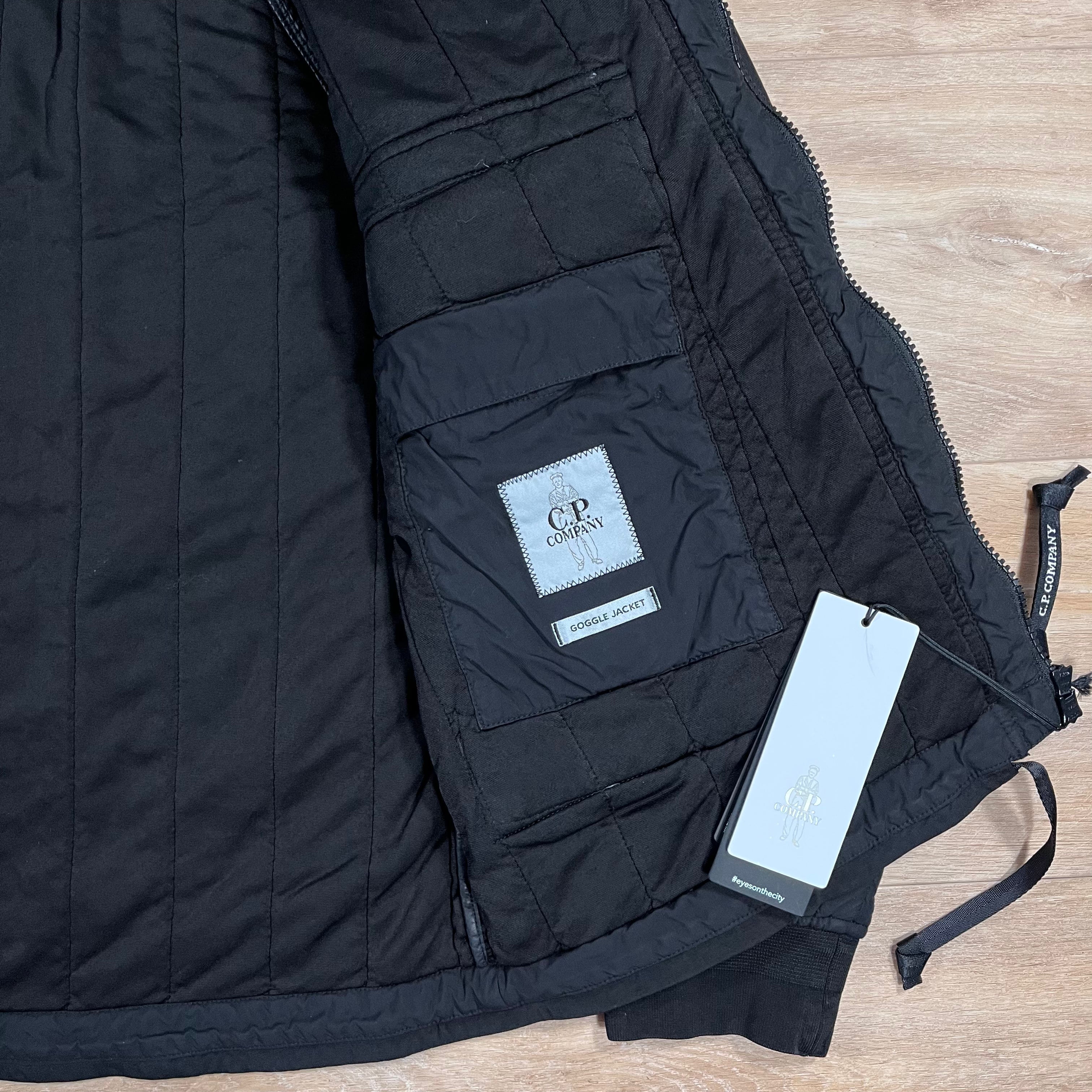 CP Company GD Liner Goggle Jacket in Black