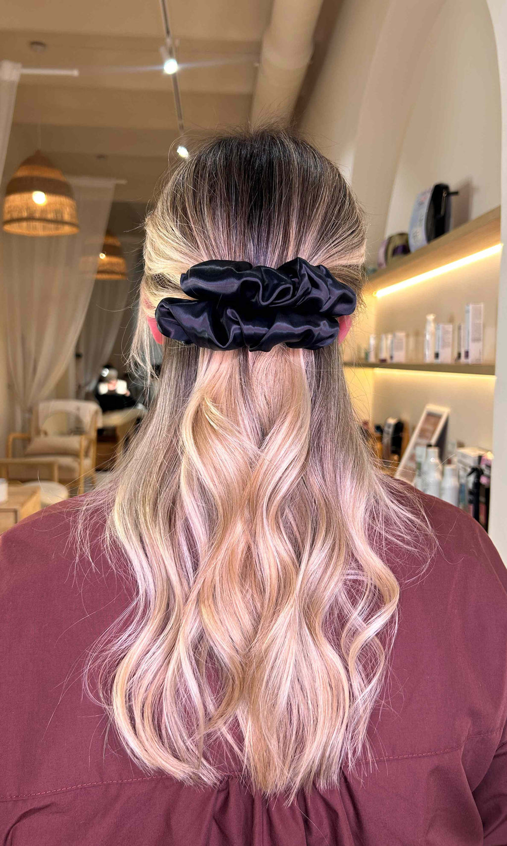 CP Company Diagonal Raised Fleece Crewneck Lens Sweatshirt in Dark Shadow