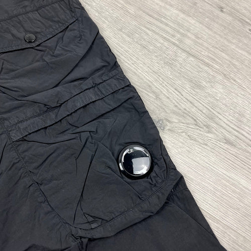 CP Company Chrome Cargo Trousers - Black
