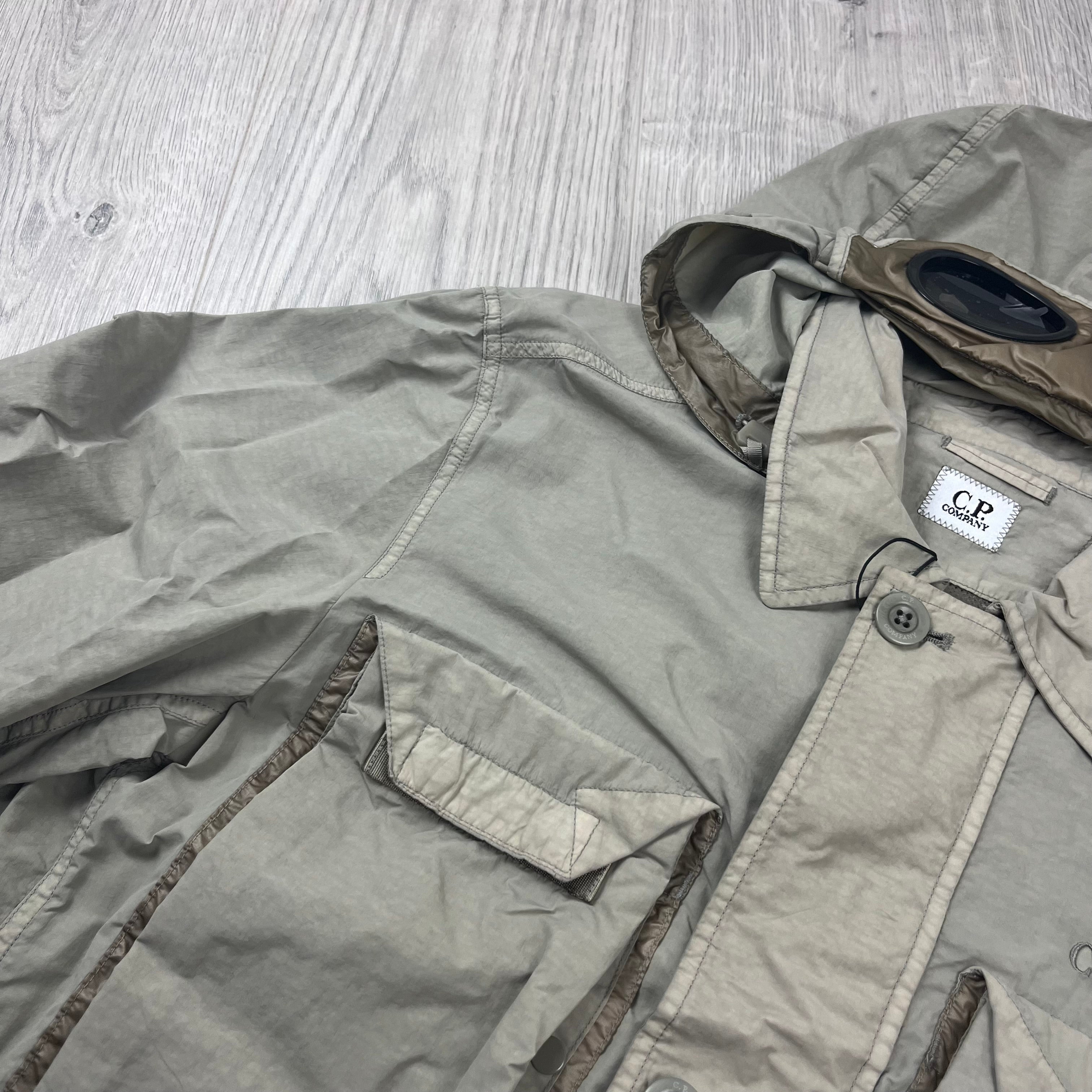 CP Company Goggle Overshirt - Vintage Khaki