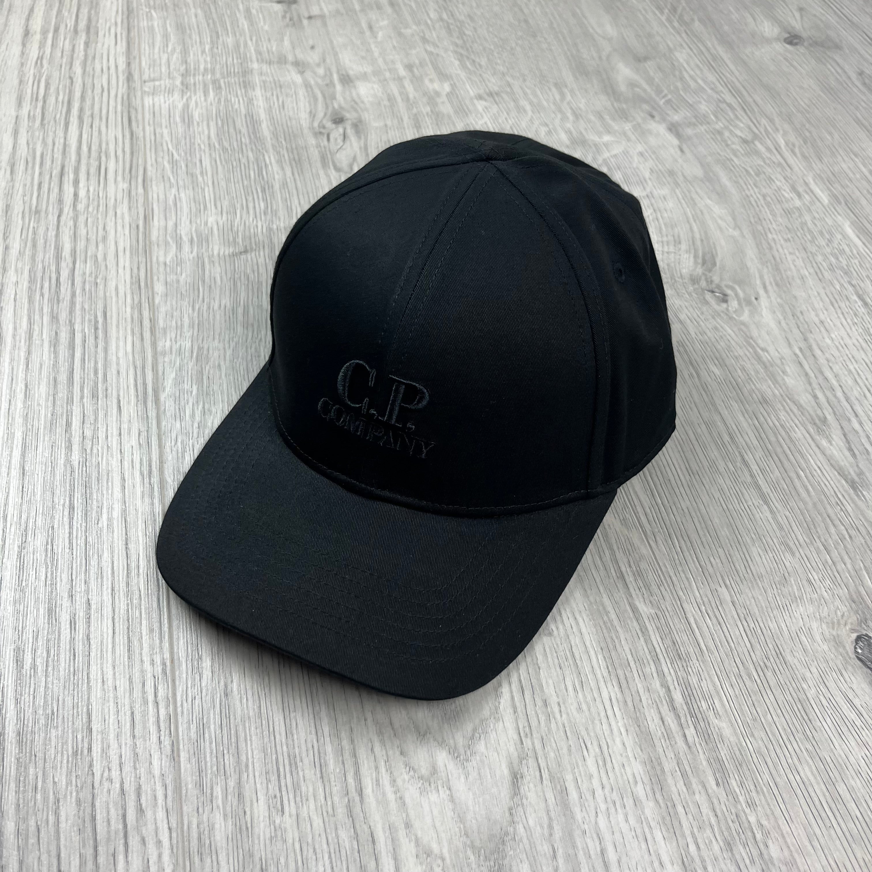 CP Company Baseball Cap - Black