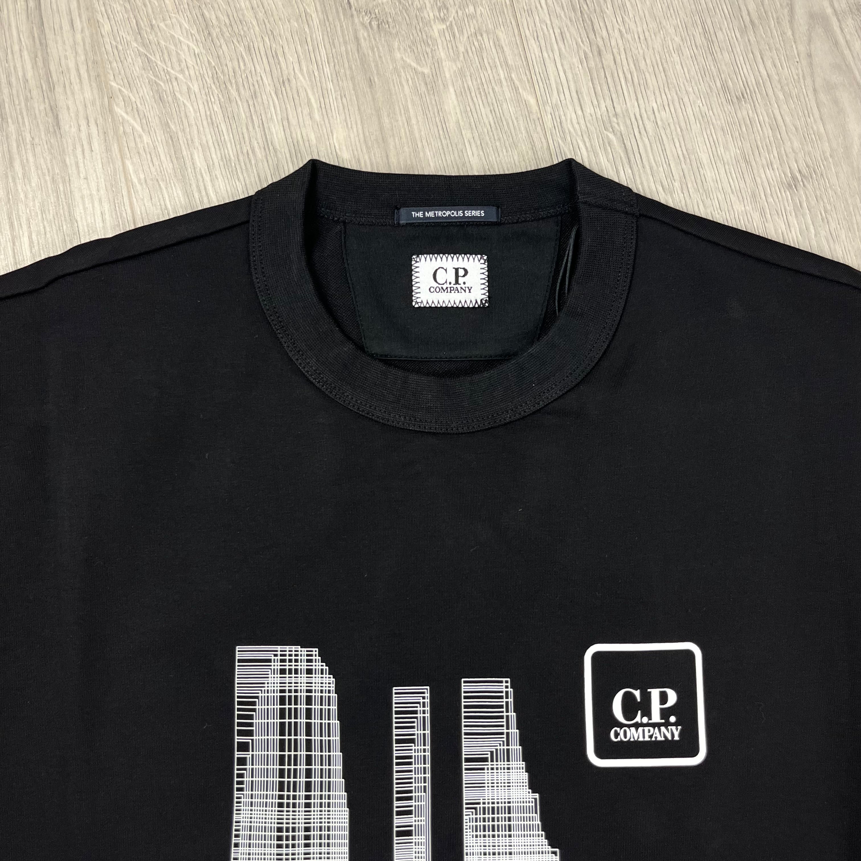 CP Company Metropolis Sweatshirt - Black