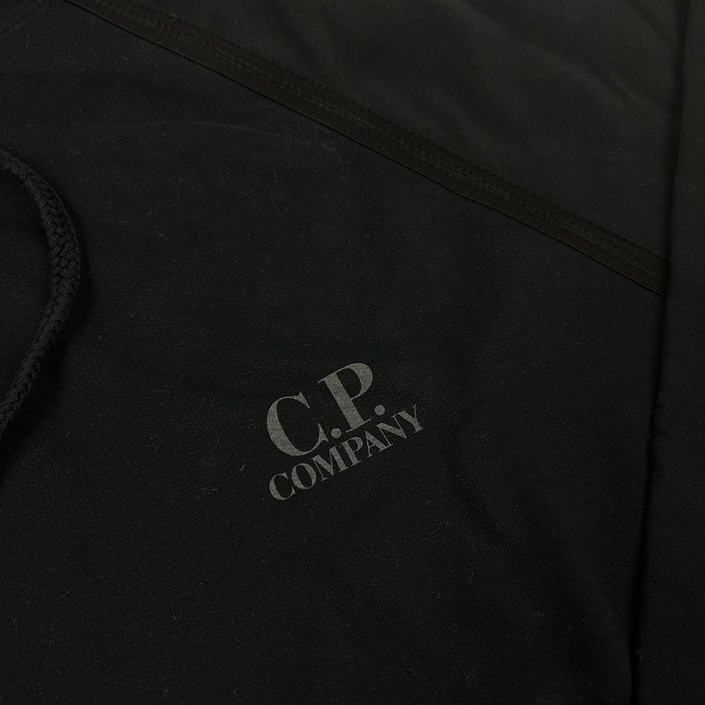 CP Company Light Fleece Hoodie -  Black