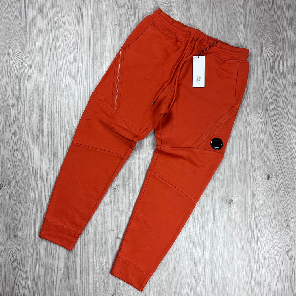 CP Company Raised Fleece Sweatpants - Pumpkin