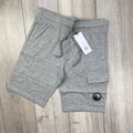 CP Company Jersey Shorts - Grey