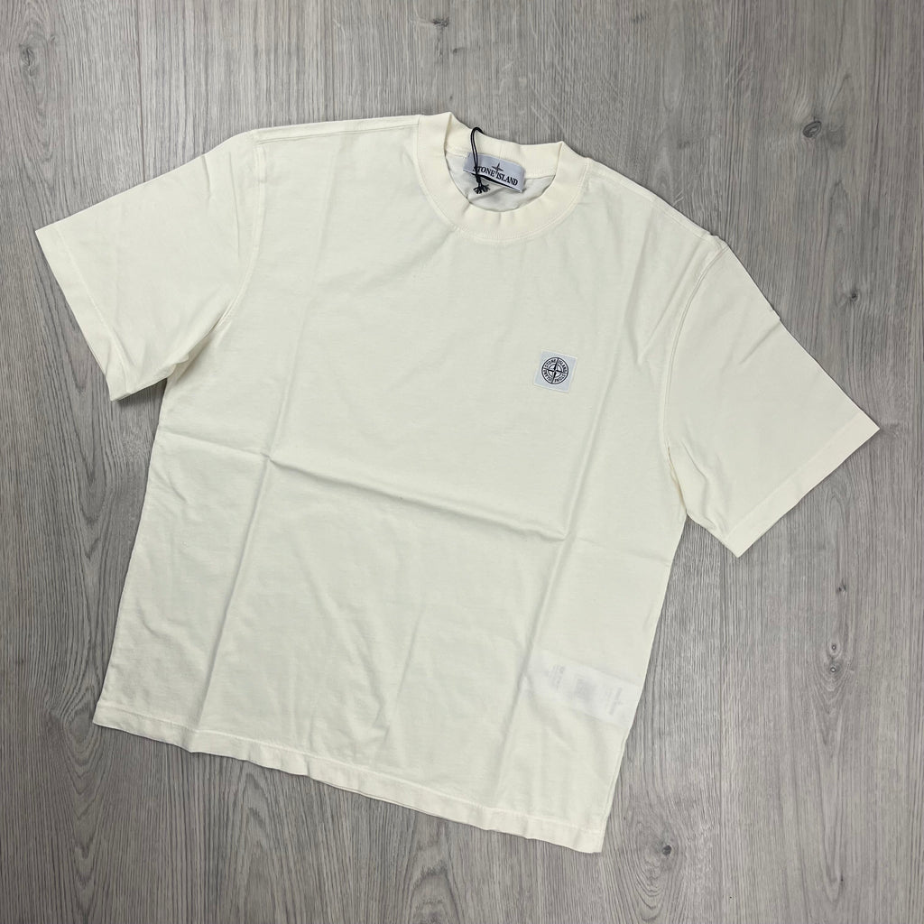 Stone Island Patch T-Shirt - Ivory